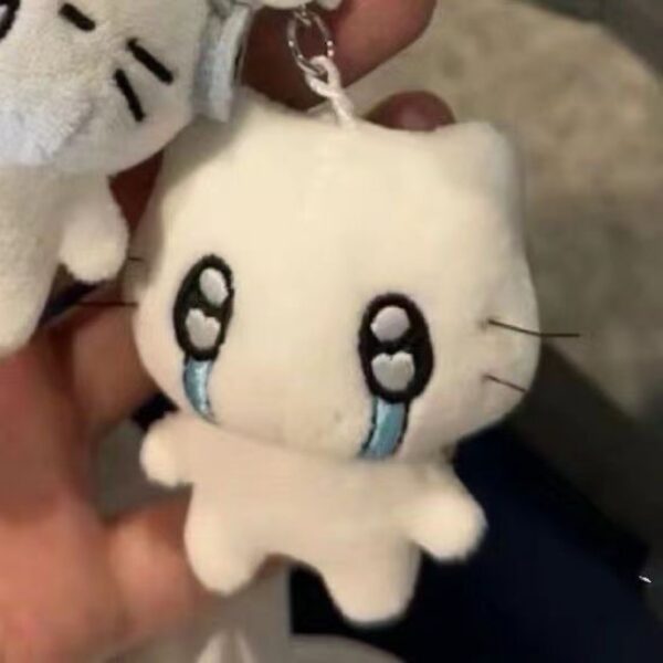 oly-f5bb6b4f8f4e47602b592ec3ec8ac081 Wholesale Cute Headset Cat Doll Pendant Cartoon Healing Keychain Plush Same Doll School Bag Pendant