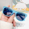 oly-f5be1215b4f3e7ad819aebf20b97fa5c Wholesale Children's Sunglasses Female Cute Trendyy Anti-Uv Rainbow Color High-End 3-6 Anti-Uv Kidsren's Sunglasses