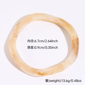 26# bracelet - mocha - irregular - narrow band