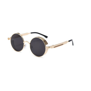 Gold frame black film