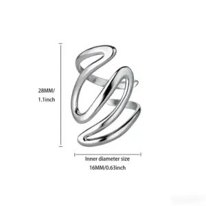 Silver / Average Size / 37#