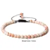 Wholesale Fashion Solid Color Natural Stone Beaded Bracelets