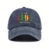 Wholesale Unisex Breathable Baseball Cap With Curved Brim Featuring Printing For America's 250th Anniversary