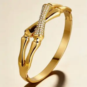 46-B-8 Gold Bracelet