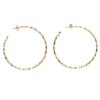 oly-f6eb56fd66b510a7a764bb2c27cb7be0 Wholesale creative big C-shaped circle earrings women's best selling drop-shaped opal earrings