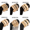 Wholesale Fashion Metal Scenery Bracelet suit Women's Personality Exaggerated Thread Wide Bracelet bracelet