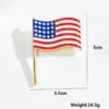 Wholesale Heart Shape Pin In Red Enamel Zinc Alloy Featuring Flag Brooches Design
