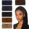 Wholesale hair band thread cotton cross hair band yoga hair band Sports elastic headband ladies