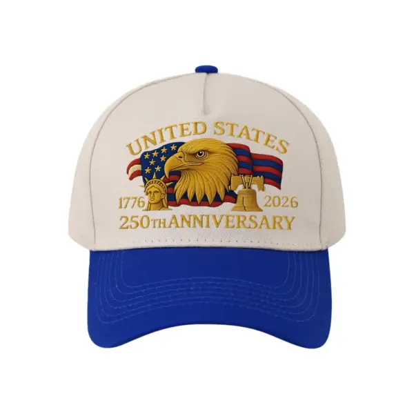 Wholesale American Flag Women's Breathable Baseball Cap In Dyed Black With Printing, Perfect For America's 250th Anniversary