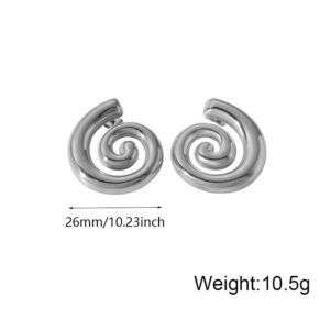 Silver spiral