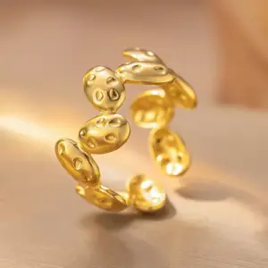 K207 Gold Ring Adjustable