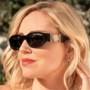 Wholesale 2024 new frame European and American style sunglasses personalized fashion street photography fashion sunglasses cross-border travel essential sunglasses
