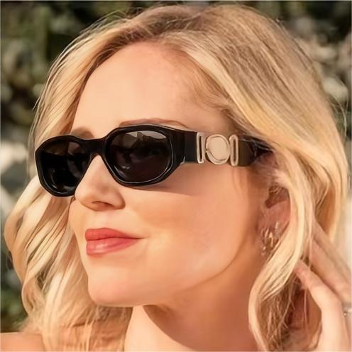 Wholesale 2024 new frame European and American style sunglasses personalized fashion street photography fashion sunglasses cross-border travel essenti