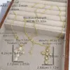 Wholesale Jewelry Religion Simple Style Classic Style Cross Copper Zircon 18K Gold Plated Pendant Necklace Box Chain Twisted Rope Chain