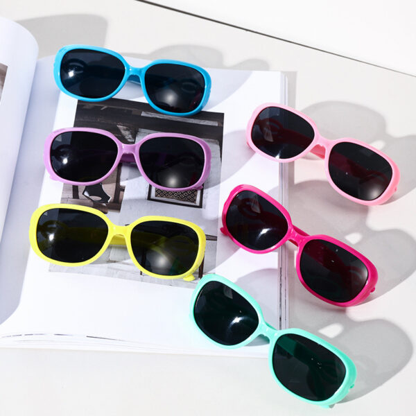 Wholesale Children's sunglasses UV-proof sunglasses cute cartoon fashion little fairy sunglasses baby photo glasses fashion