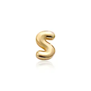 Gold Letter S