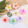 oly-f8666ca4e2941eeb4b41b90529b263ed Wholesale Jewelry Color Acrylic Egg Flower Hairpin Back Head Clip Shark Clip Hairpin Hair Accessories for Women