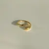 oly-f867c398400c69ec77a74226631c2d92 Wholesale Streetwear Heart Shape Titanium Steel Zircon Open Ring