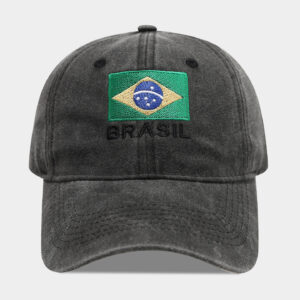 Brazil flag black / Adjustable