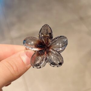 33 # Transparent glitter chick egg flower gripper-grey