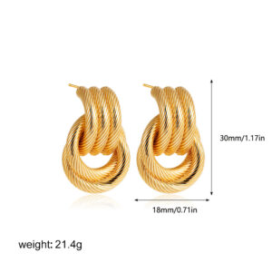 18k real gold thread large size t310_1