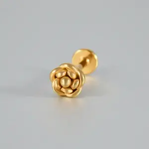Rose-Gold / Rod Thickness * Rod Length 1.2x8mm