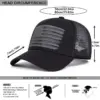 Wholesale American Flag Casual Outdoor Women's Baseball Cap With Curved Brim, Polyester Material Featuring Printing