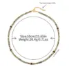 Wholesale Casual Commute Irregular Natural Stone Agate Copper Necklace In Bulk