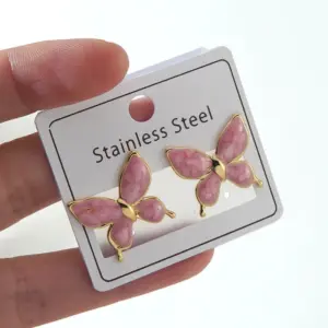 FYD6102EH-Butterfly Earrings