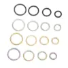 Wholesale Simple Style Circle Stainless Steel Plating Nose Ring Nose Pin