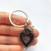 oly-f99aa887bd59c9c166f4738f946c443d Wholesale gothic punk style Devil eye black rose love keychain personality dark keychain