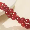Wholesale Natural Agate Loose Beads Handmade Bracelet Necklace Jewelry Red Yellow White Blue Black Colorful Beads Beading Supplies