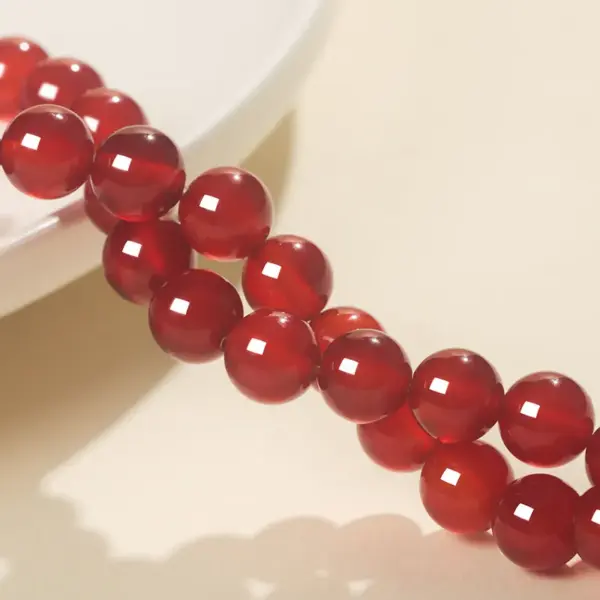 Wholesale Natural Agate Loose Beads Handmade Bracelet Necklace Jewelry Red Yellow White Blue Black Colorful Beads Beading Supplies