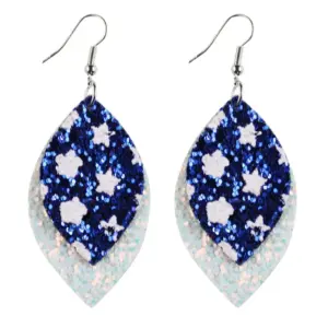 Irregular Flag Earrings【05】 / Source Factory【Same-day Shipping】