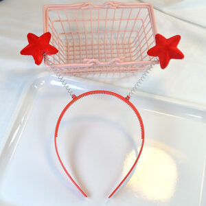 Red star headband