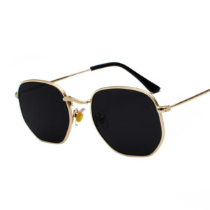 Gold frame black and gray C2