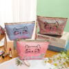 oly-f9e4e3d2a996d8273ba7d71ba7c9be22 Wholesale explosive cosmetic bag can print cat cartoon cosmetic bag quicksand pencil case