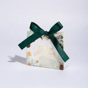 Printing 100-2 Fresh Style (Merry Christmas) + Green Ribbon / Small Size