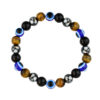 oly-fa172b21d34c471f3a6f23098f64ee66 Wholesale tiger eye stone beaded devil's eye bracelet men and women personality black agate bracelet gift jewelry