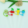 oly-fa2dc3dd5388c9c6ace3e3b5cf79c4b8 Wholesale large diameter 10MM straw cap silicone fruit straw sleeve solid color small cute straw plug