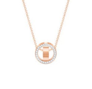 Rose gold fortune necklace