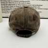 oly-fab38da0deedb84aca1736c344e6cc75 Wholesale Vintage Leopard Sweet Cool Rhinestone Letter Cap Women's Sanding Old Big Head Face Small Shade Baseball