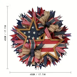 Independence Day Double Star Garland
