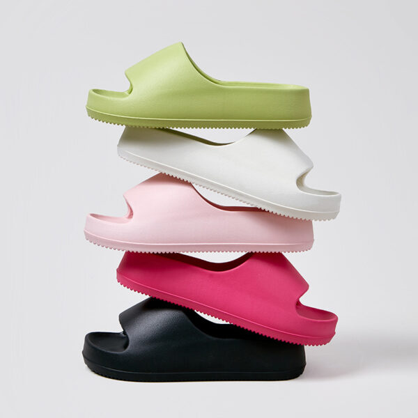 oly-fb0da15e990597a19748440ac6c3bebf Wholesale Summer Style Outer Wear Thick Bottom Beach Sandals and Slippers Women's All-match Elevated Wear-resistant EVA Lightweight Slippers
