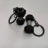 oly-fb0e861eba45ea4d81c2c83920e25e0b Wholesale Dumbbell barbell key chain PVC soft rubber fitness equipment pendant sports pendant factory direct sales