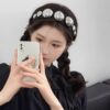 oly-fb49f3e5b679e8cdc3fabea7da46981d Wholesale Age-reducing Decorative Hair Band Women's Summer High Cranial Top Temperament High-grade Sense All-match Head Band for Going Out to Wash Face