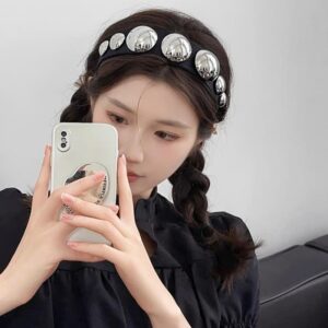 oly-fb49f3e5b679e8cdc3fabea7da46981d Wholesale Age-reducing Decorative Hair Band Women's Summer High Cranial Top Temperament High-grade Sense All-match Head Band for Going Out to Wash Face