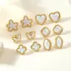 Wholesale Heart Shape Necklace With Electroplated Finish Featuring Snake Chain, 1 Set Jewelry Set