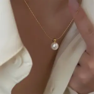 Gold Artificial Pearl 40 5cm