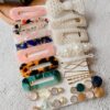 Wholesale ins Pearl Hairpin Set Acrylic Acetate Hairpin Combination Hair Accessories Manufacturers